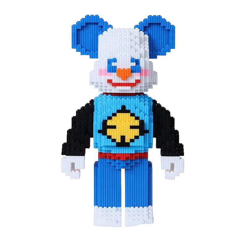 Teddy Blocks Clown Bear Micro Building Blocks Set（4180PCS）Gifts for collectors and enthusiasts