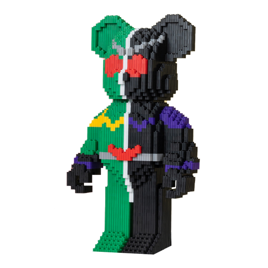 Teddy Blocks Knight Mask Bear Micro Building Blocks Set（4570PCS）Gifts for Collectors and Enthusiasts