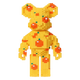Teddy Blocks Orange Bear Micro Building Blocks Set（4180PCS）Gifts for collectors and enthusiasts
