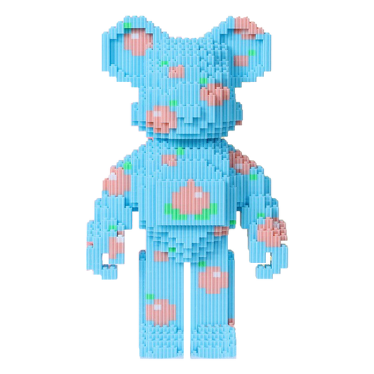 Teddy Blocks Peach Bear Micro Building Blocks Set（4180PCS）Gifts for collectors and enthusiasts