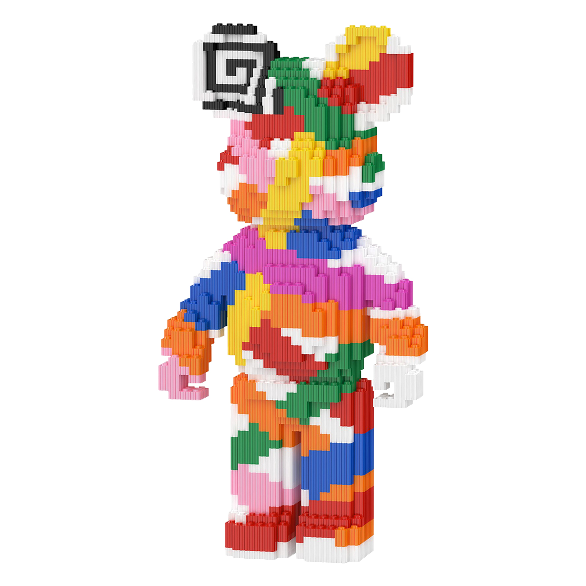 Teddy Blocks Colour Paint Bear Micro Building Blocks Set（3546PCS）Gifts for collectors and enthusiasts